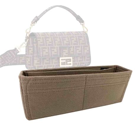 fendi baguette organizer|Silky Bag Organizer for Fendi Baguette Mini .